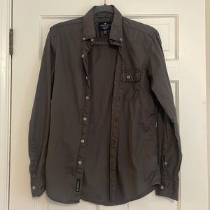 New American Eagle button down long sleeve men’s shirt